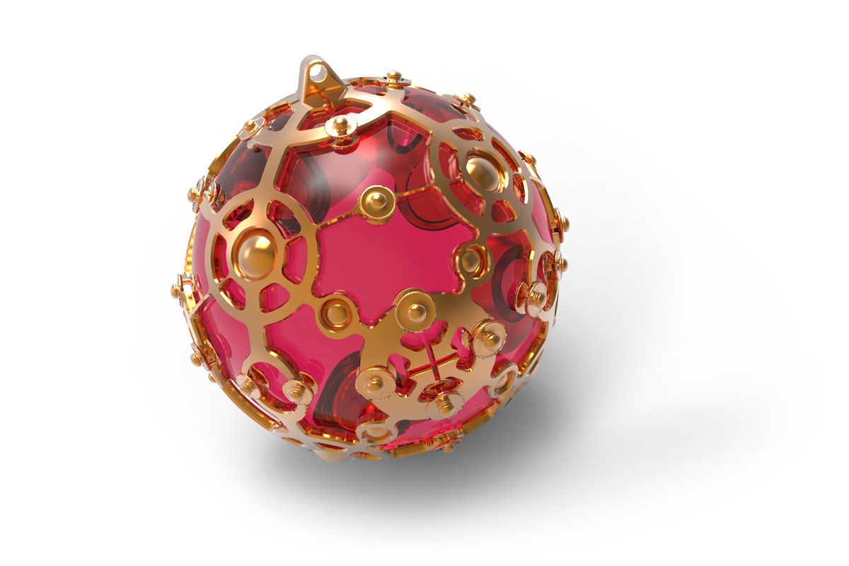         Jewelery design pendant with ruby    